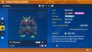Grimmsnarl's Pokedex entry in Pokemon Scarlet and Violet (Image via Game Freak)